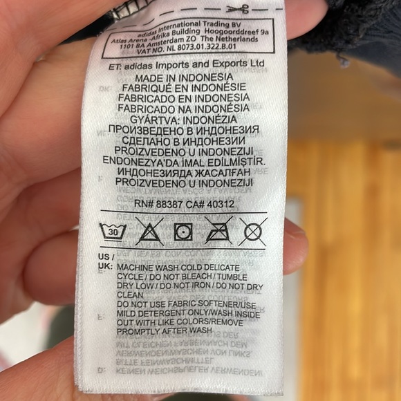 Adidas Originals Trefoil Velour Hoodie - Picture 7 of 8